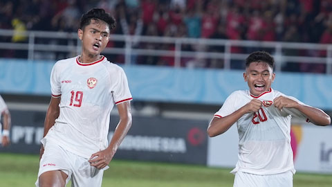Kết quả U16 Indonesia 6-1 U16 Lào: Chủ nhà vào bán kết 